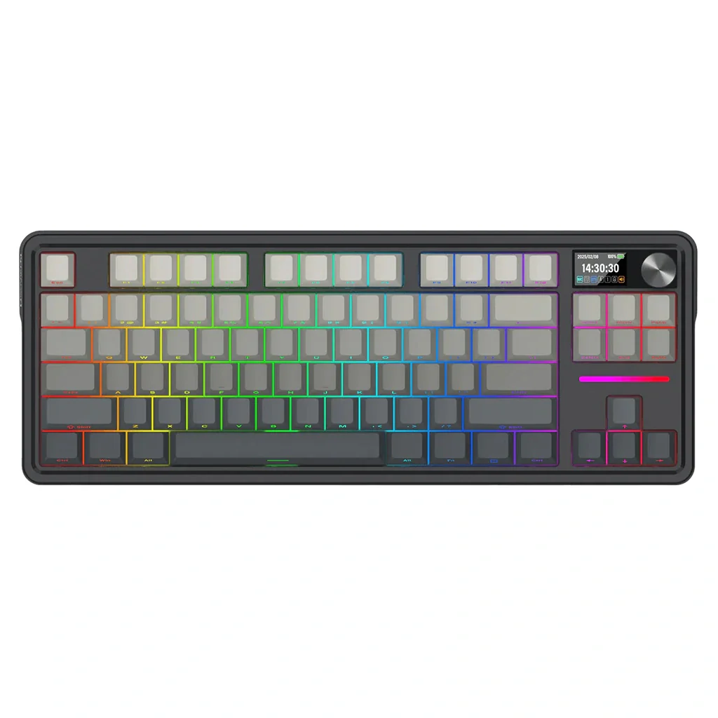 Redragon Antonium LCD K743SP-GG RGB PRO Gaming Keyboard price in Pakistan product image