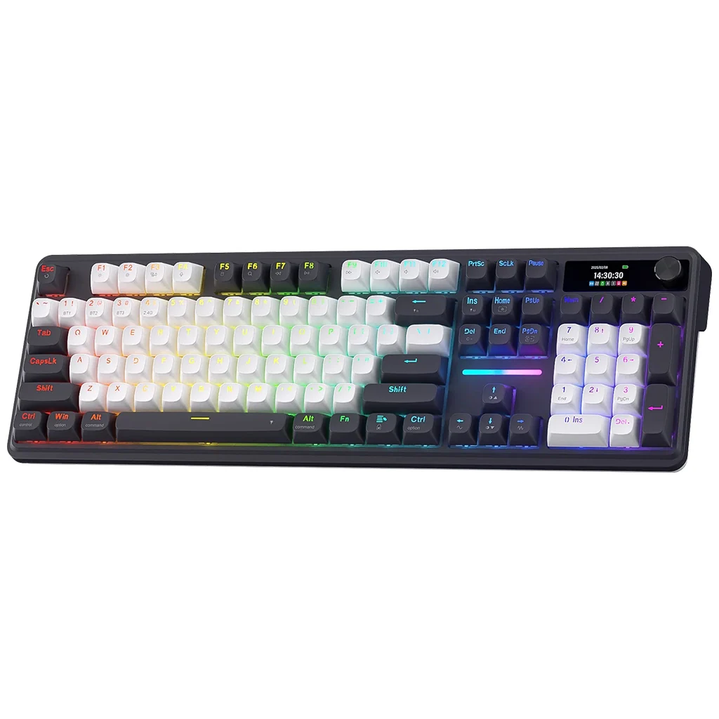 Redragon pc gear Redragon Terraflare Pro K762WB RGB Gaming Keyboard front view