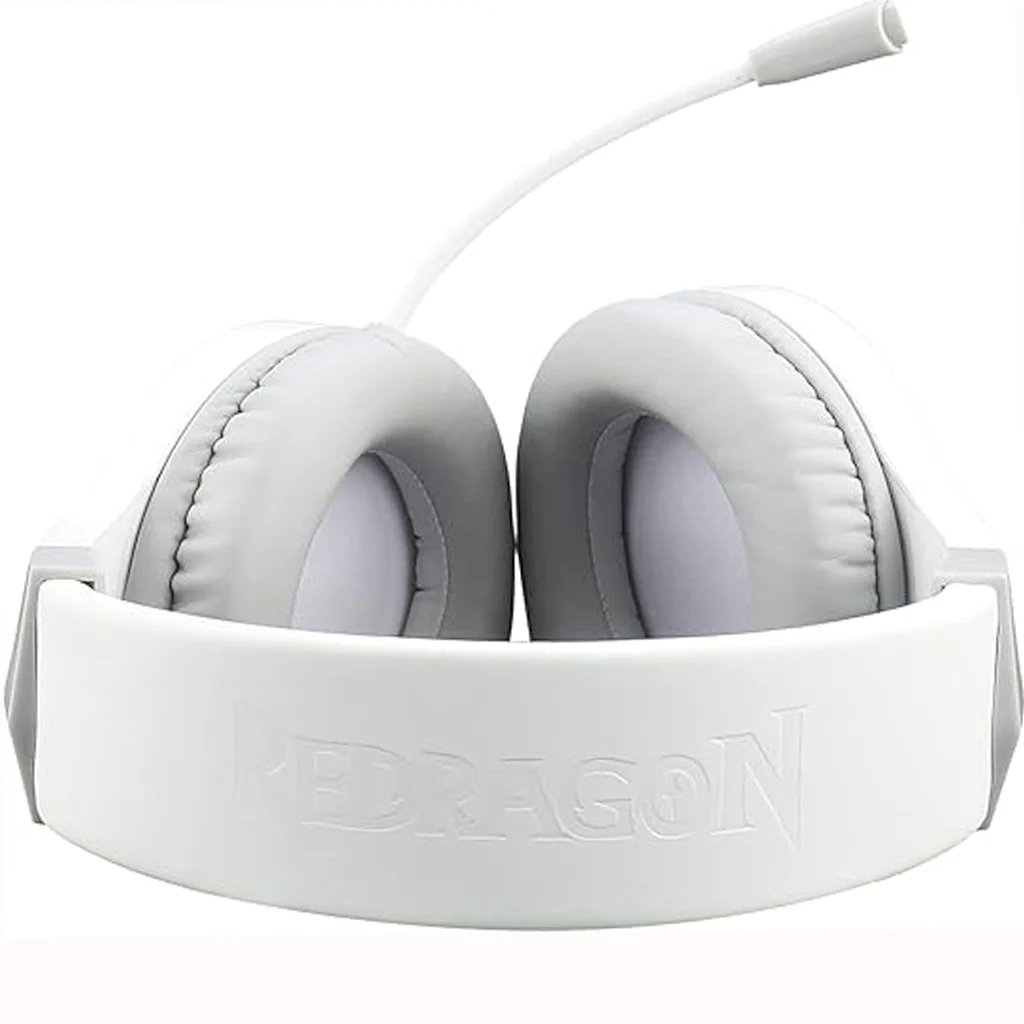 Buy Redragon H260 White Hylas Wired Gaming Headphone online in Pakistan at WaddaGamer