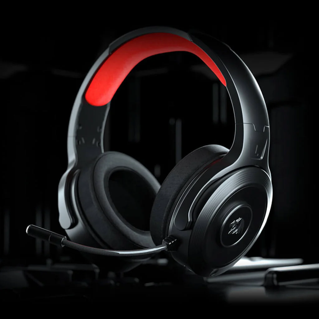Redragon audio Redragon H818 Pelops Gaming Headphone front view