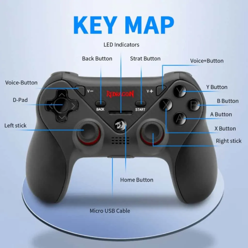 Redragon G812 Ceres Game Controllers image 4