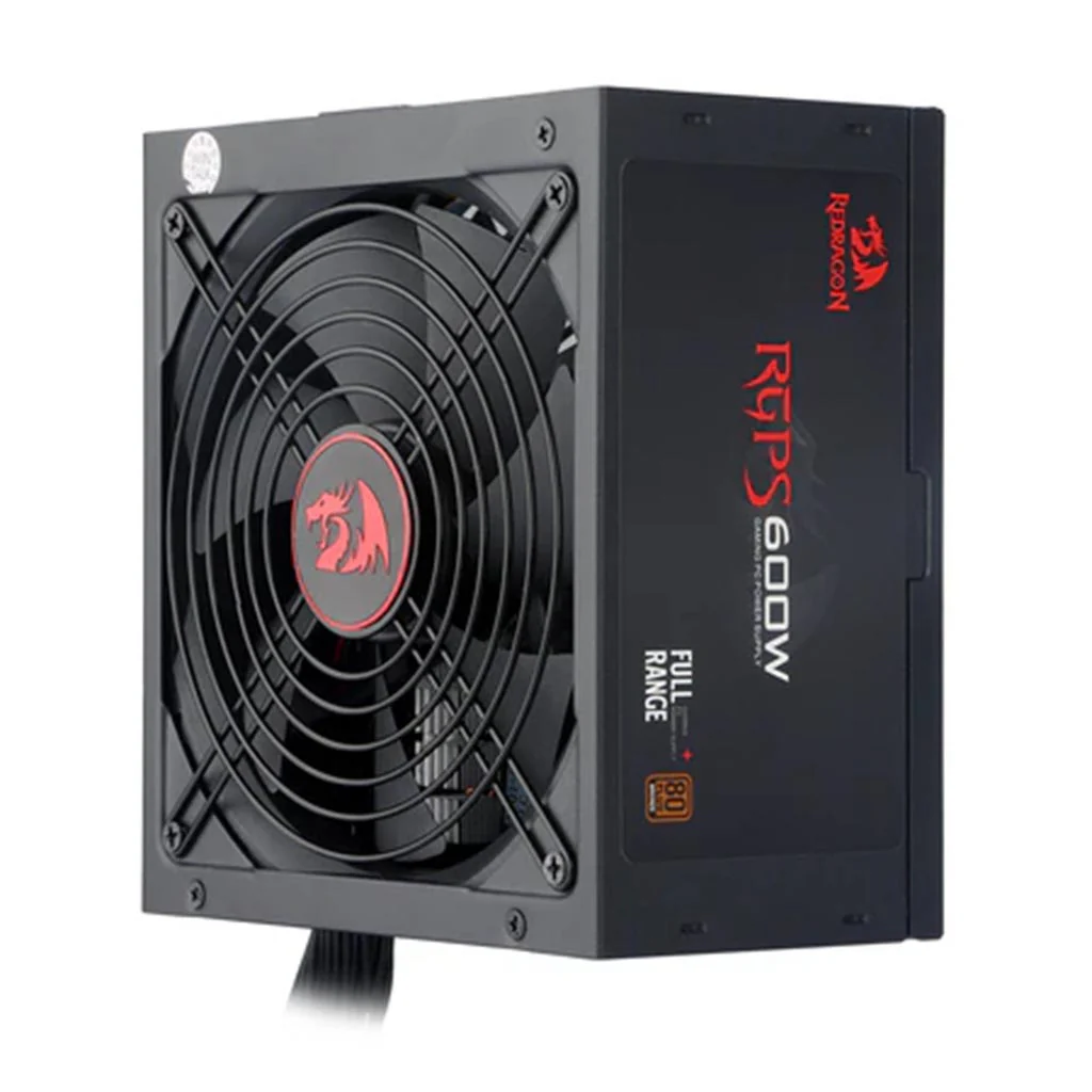 Redragon pc gear Redragon RGPS PS002 Gaming Pc Power Supply front view