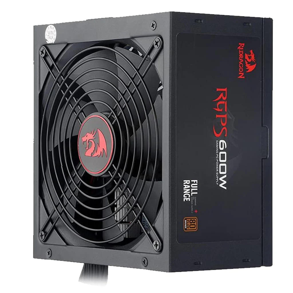 Redragon pc gear Redragon RGPS PS003 Gaming Pc Power Supply front view
