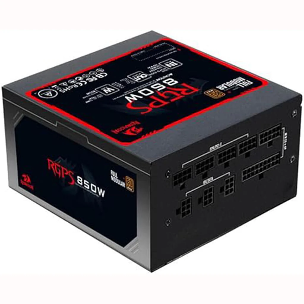 Redragon pc gear Redragon RGPS PS010 Gaming PC Power Supply front view