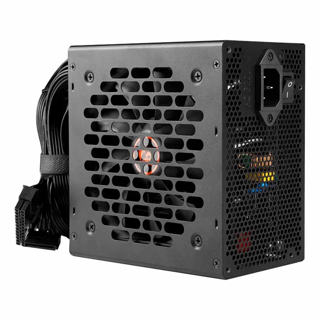 Redragon pc gear Redragon RGPS PS026 Gaming PC Power Supply front view