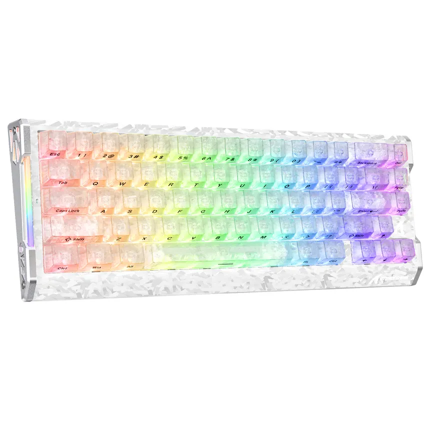 Buy Attack Shark R68HE-WT RGB Gaming Keyboard online in Pakistan at WaddaGamer