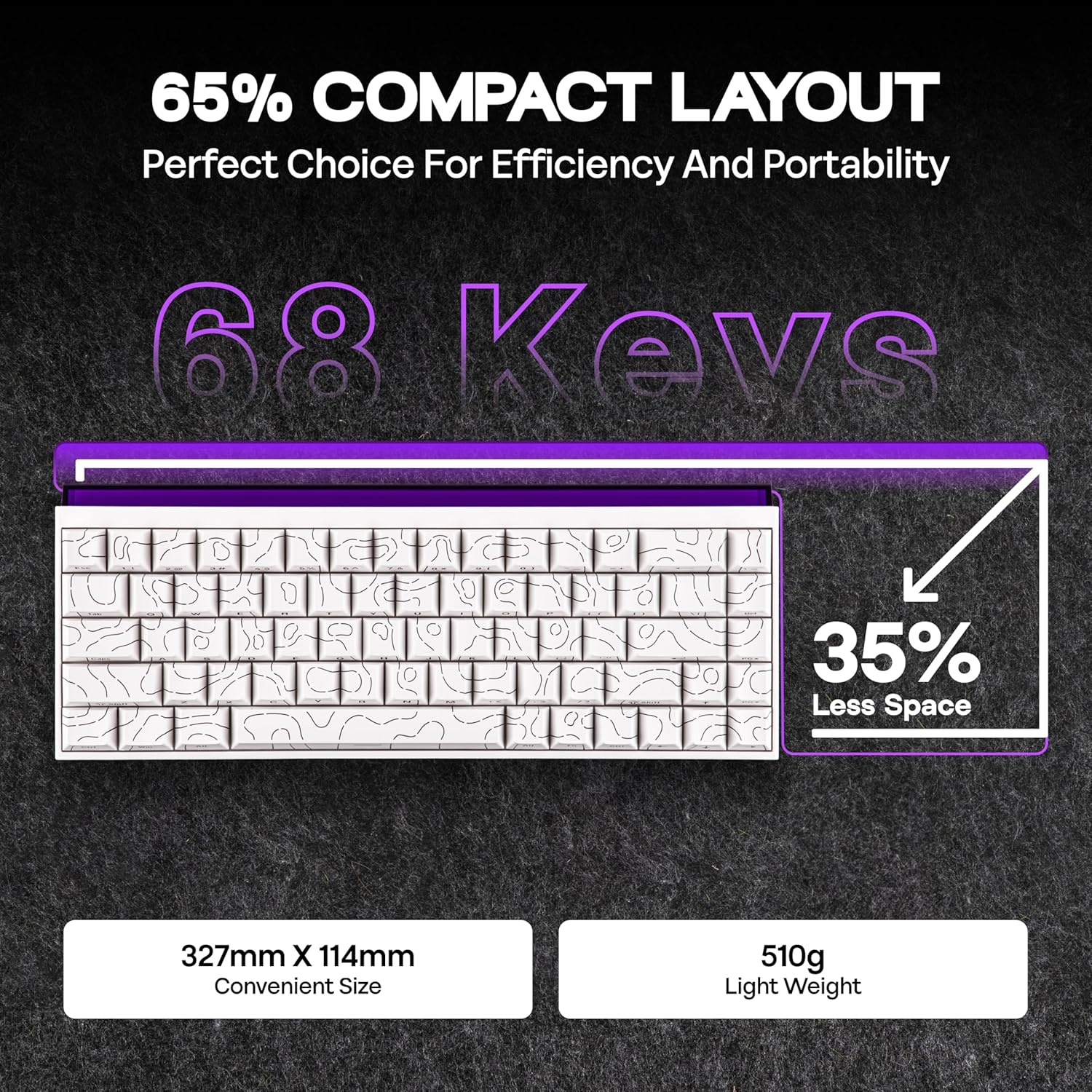 AJAZZ NK68 Wired Gaming Keyboard image 4