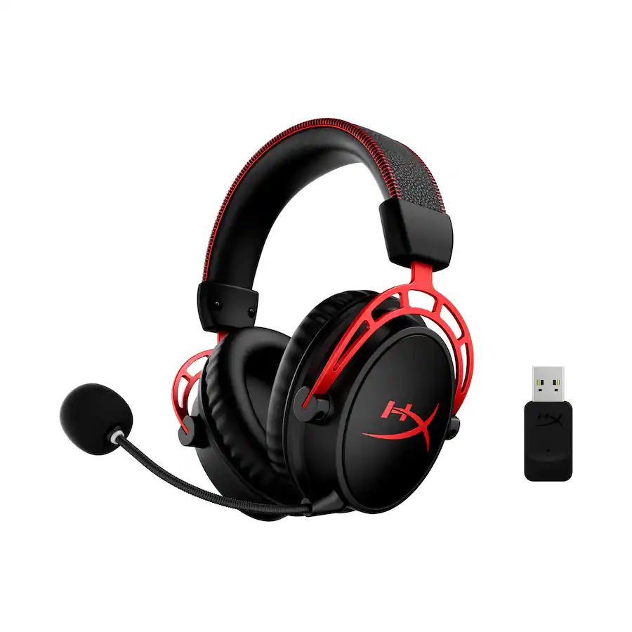 HyperX audio HyperX-Cloud Alpha Gaming Headphone front view