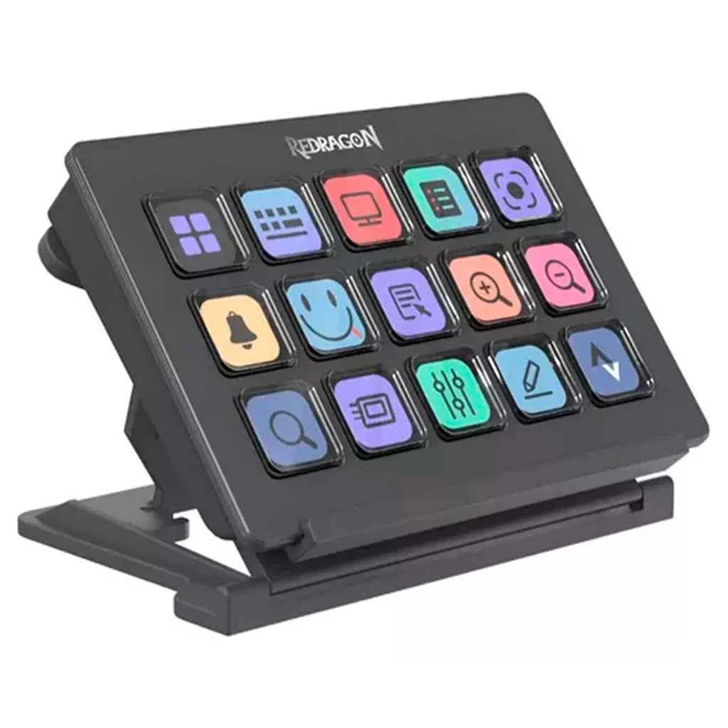 Redragon SS-550 Streamcraft LED keys image 4