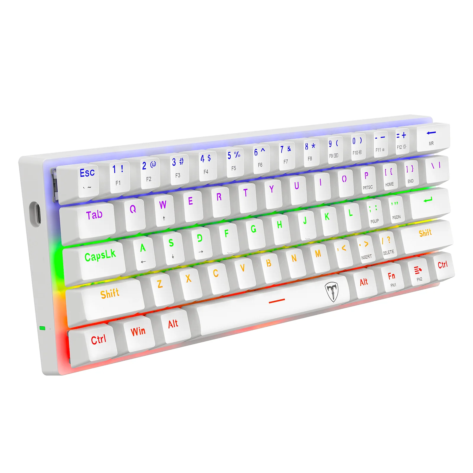 T-Dagger Arena TGK321 White Game Keyboard