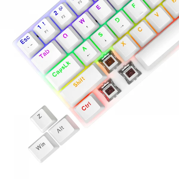 T-Dagger Arena TGK321 White Game Keyboard image 6