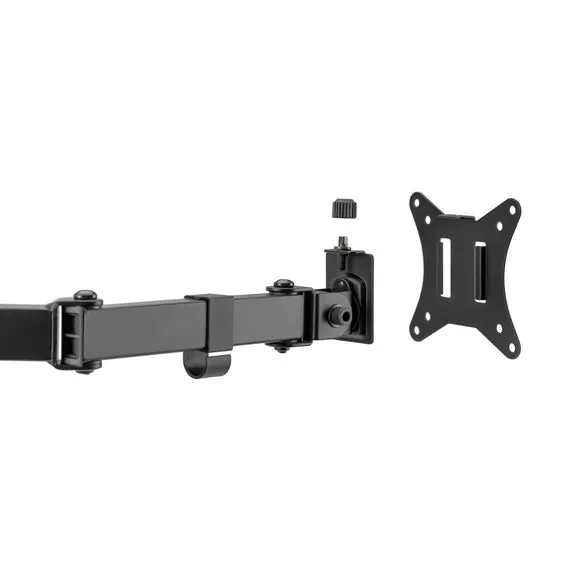 MXG BMA-24P (Matte Black) Dual Monitor Steel Articulating Monitor Arm image 4