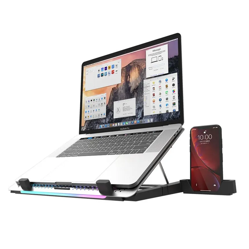 Buy Darkflash G200 (Grey) Plus Single Fan Laptop Cooling Pad online in Pakistan at WaddaGamer