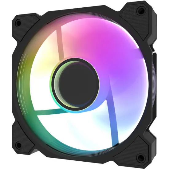 Darkflash DR08 (Black) RGB FANS Set With Controller & Remote 3-in-1 Cooling Fan image 4