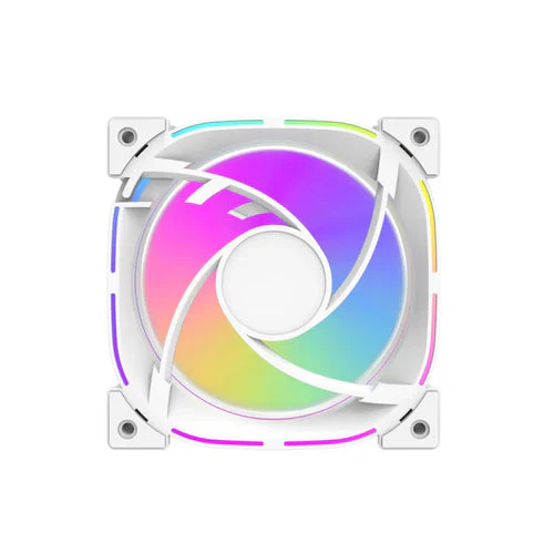 Buy Darkflash INF 24 (White) RGB Set with Controller & Remote 5-in-1 Cooling Fan online in Pakistan at WaddaGamer