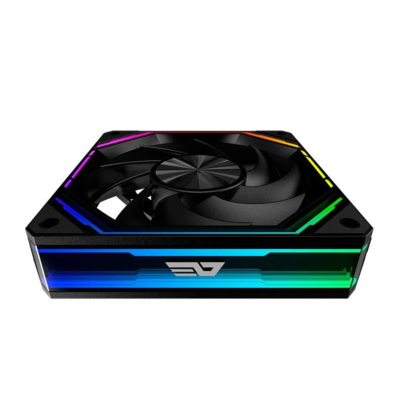 Buy Darkflash INF 32 (Black) RGB Set with Controller & Remote 3-in-1 Cooling Fan online in Pakistan at WaddaGamer