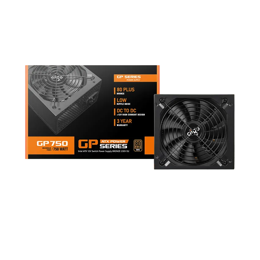 Darkflash AIGO GP750 (Black) Bronze Fully 750W 80 Plus Modular Power Supply price in Pakistan product image