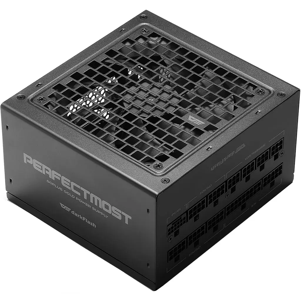 Darkflash AIGO PMT850 (Black) 850W 80 Plus Gold Full Modular Power Supply