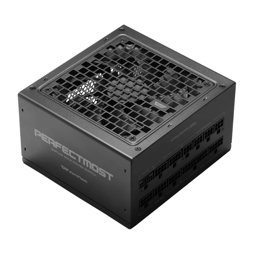 Buy Darkflash AIGO PMT1050 (Black) 1050W 80 Plus Gold Fully Modular Gaming PC Power Supply online in Pakistan at WaddaGamer