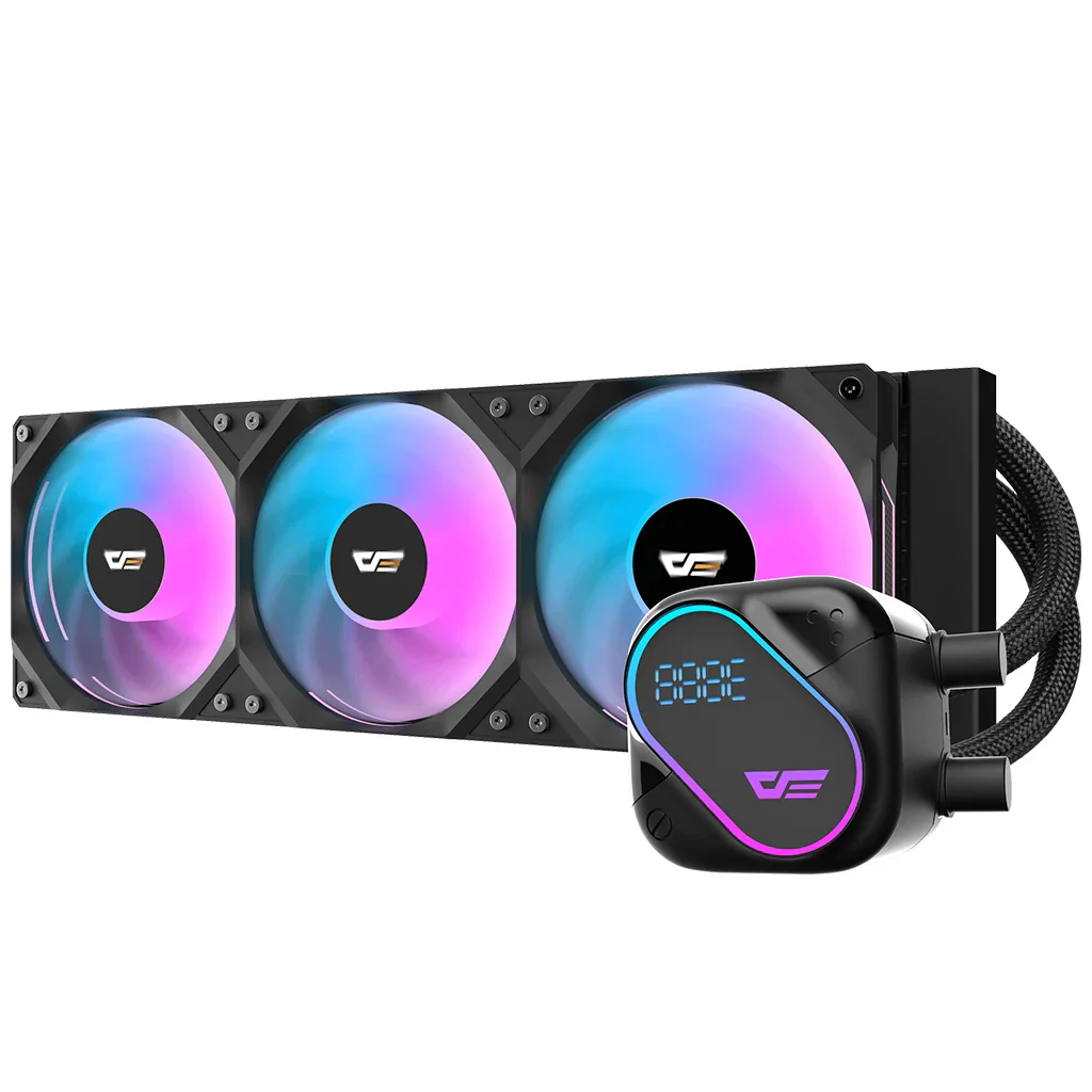 Buy Darkflash DO360 (2 Variations (Black & White)) Low Noise & High Performance Cooper Cooling Fan CPU Liquid Cooler online in Pakistan at WaddaGamer