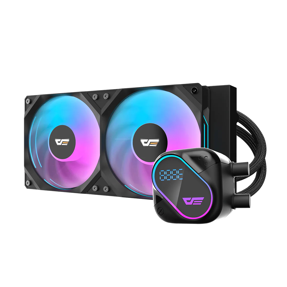 Buy Darkflash DO240 (2 Variations (Black & White)) Low Noise & High Performance Cooper Cooling Fan /CPU Liquid Cooler online in Pakistan at WaddaGamer