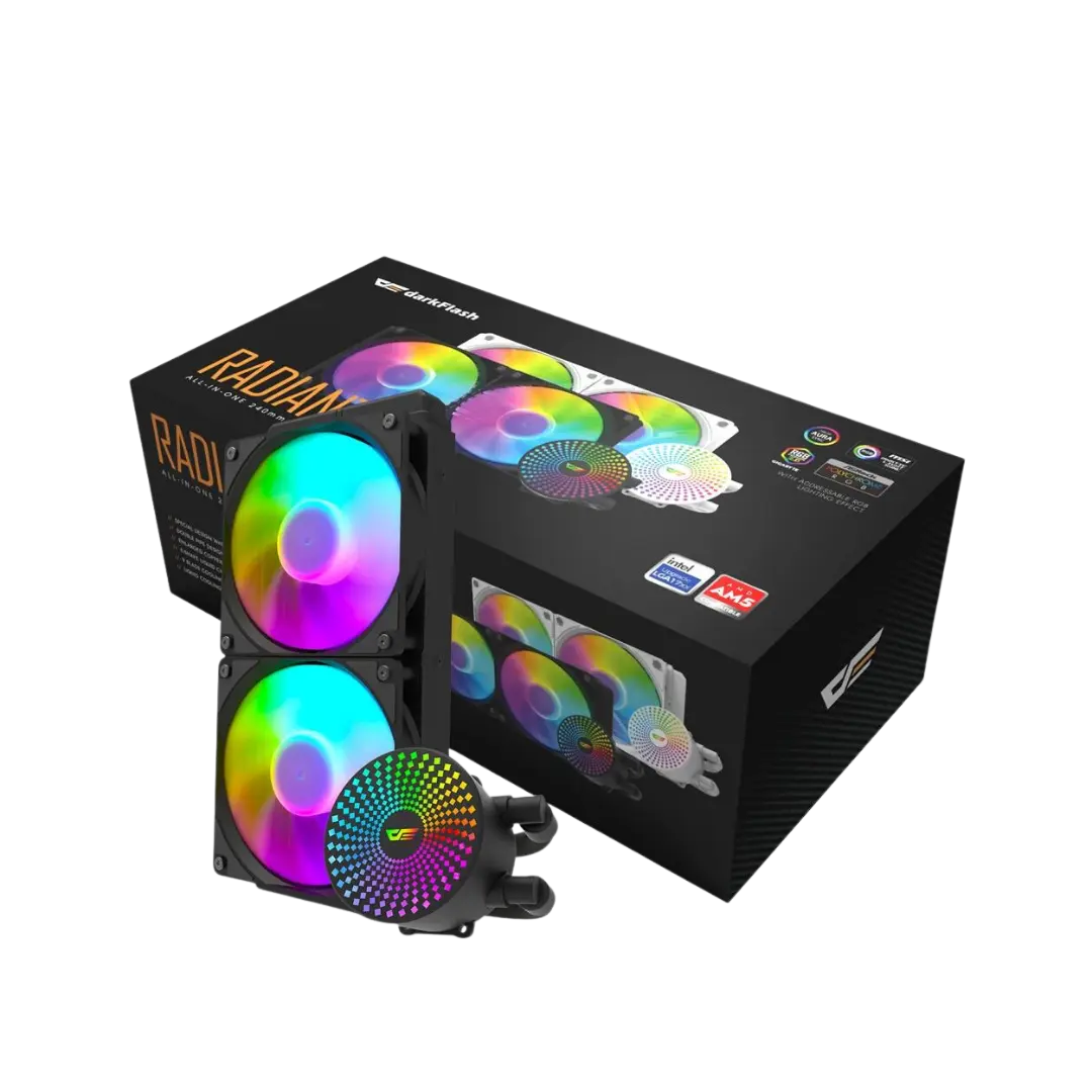 Black with RGB