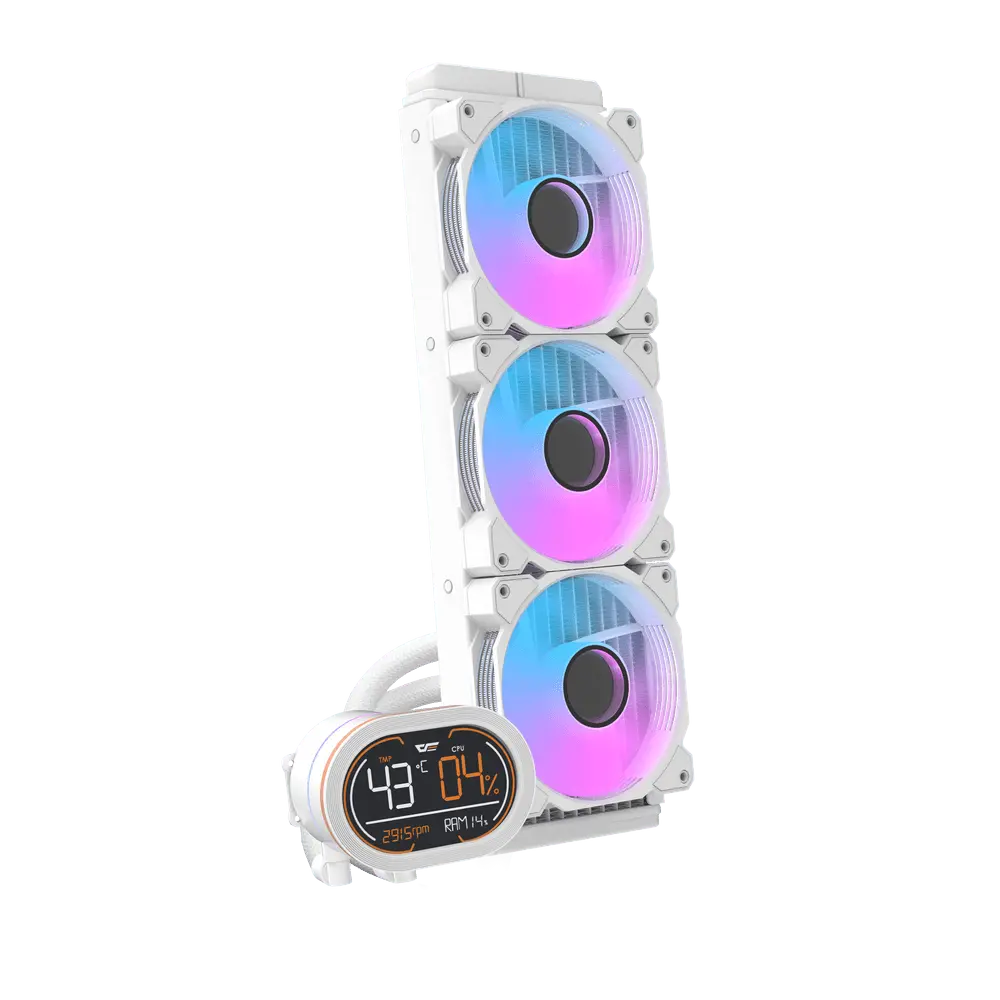 Buy Darkflash DH360 (White) Liquid CPU Cooler online in Pakistan at WaddaGamer