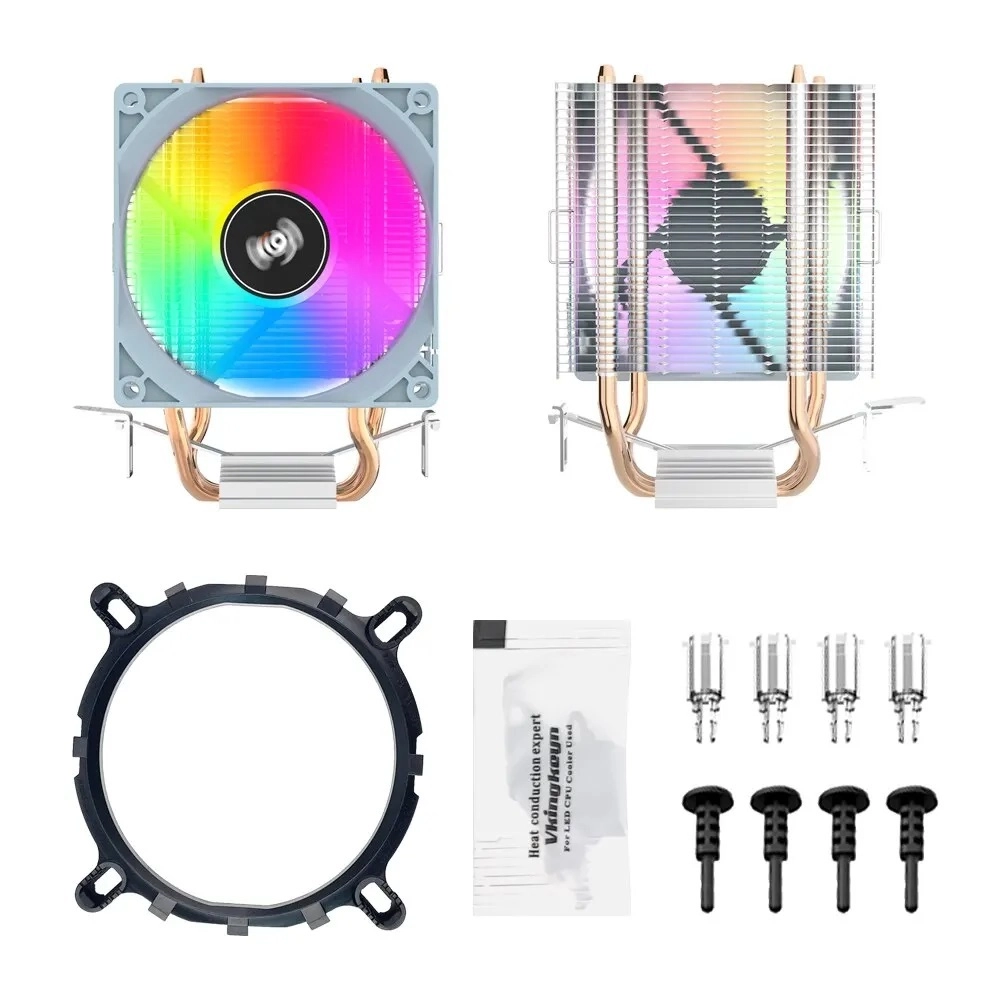 Buy Darkflash Aigo ICE 200 Pro (White) LED Air CPU Cooler online in Pakistan at WaddaGamer