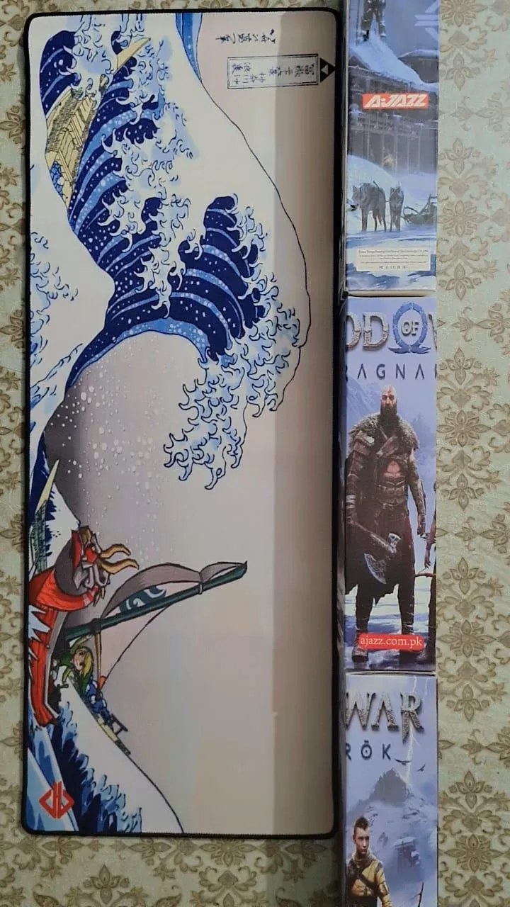 Great Wave accessories Great Wave God of War Gaming Mousepad front view