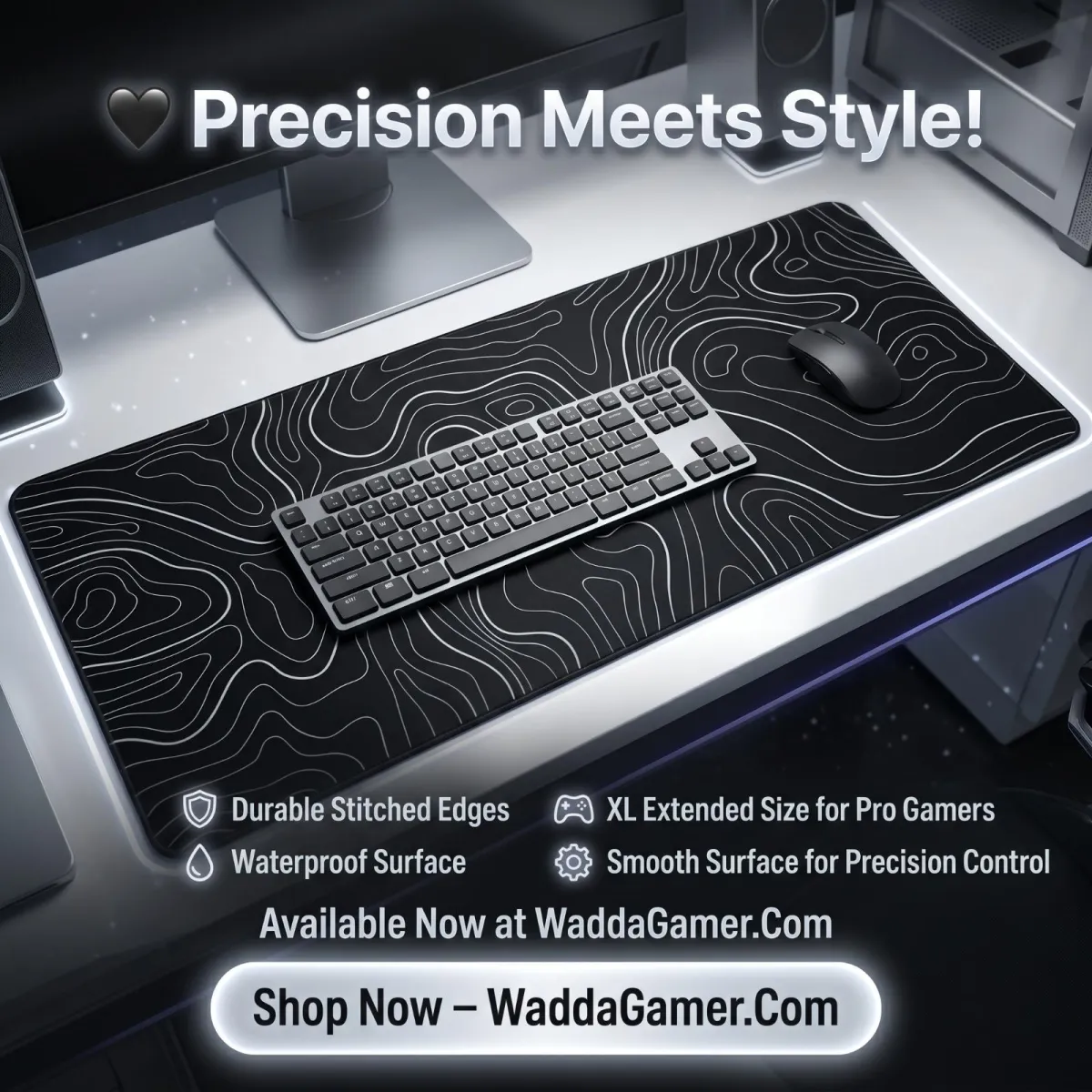 Elite Smooth Control Gaming Mousepad price in Pakistan product image