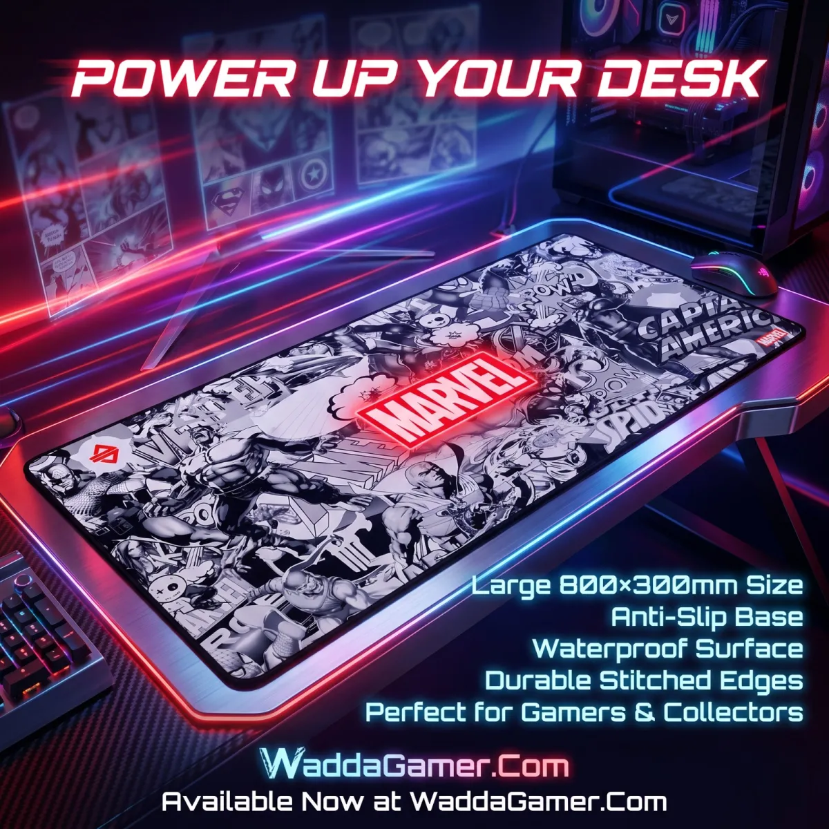 Marvel Premium Design Gaming Mousepad price in Pakistan product image