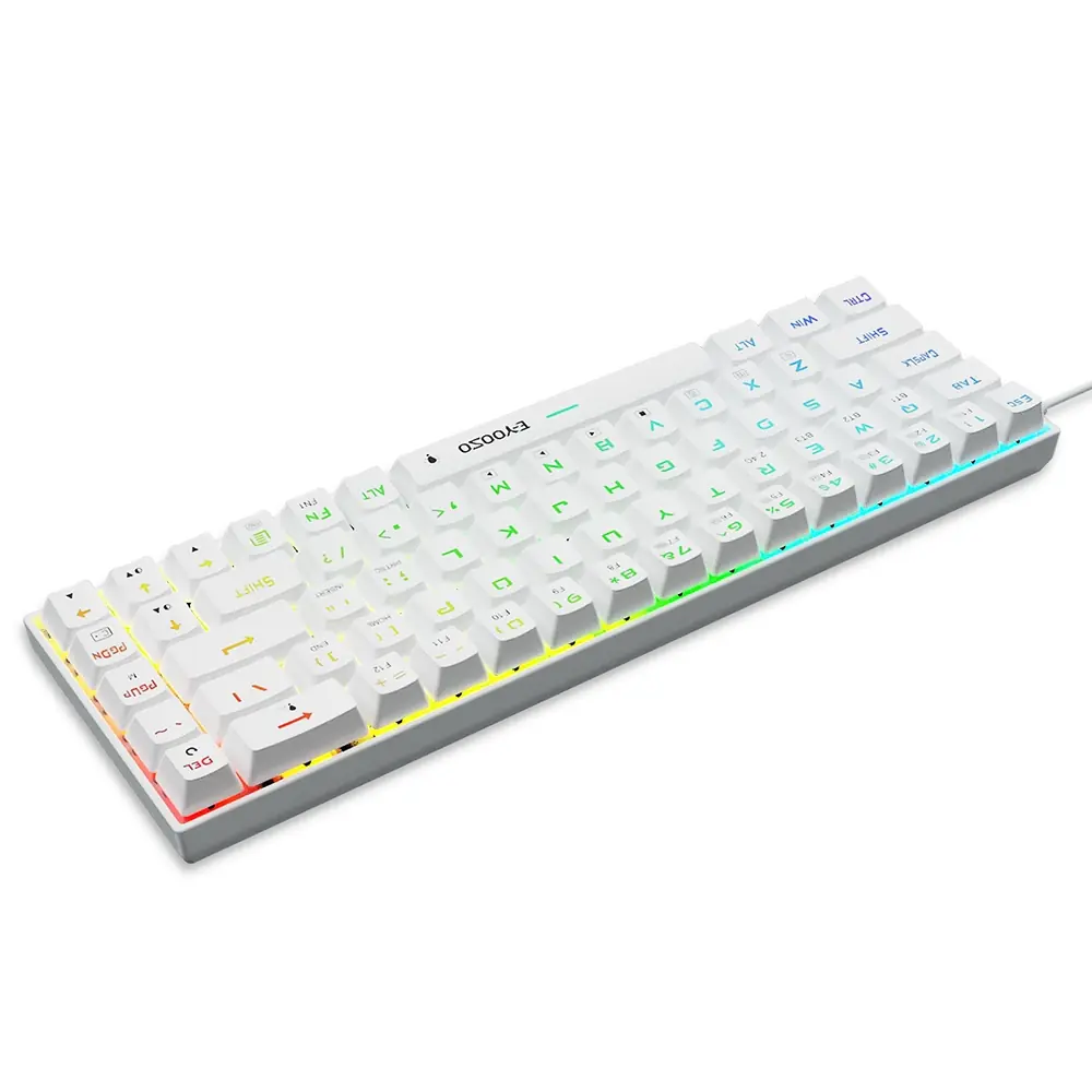 E-YOOSO pc gear E-YOOSO Z-686 Tri-Mode Mechanical Keyboard front view