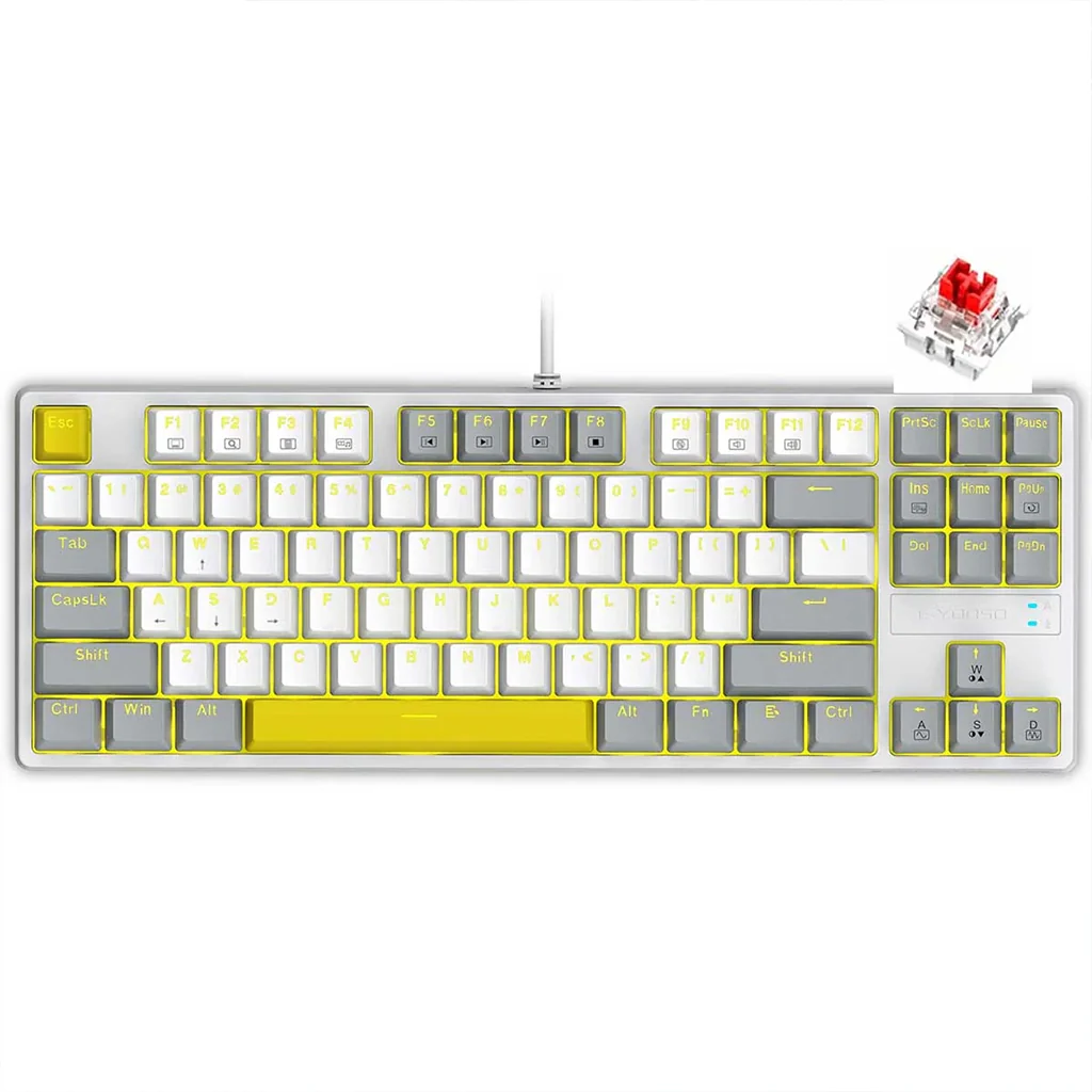 E-YOOSO Z-87-GW Mechanical Keyboard price in Pakistan product image