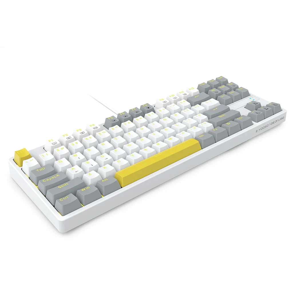 E-YOOSO pc gear E-YOOSO Z-87-GW Mechanical Keyboard front view