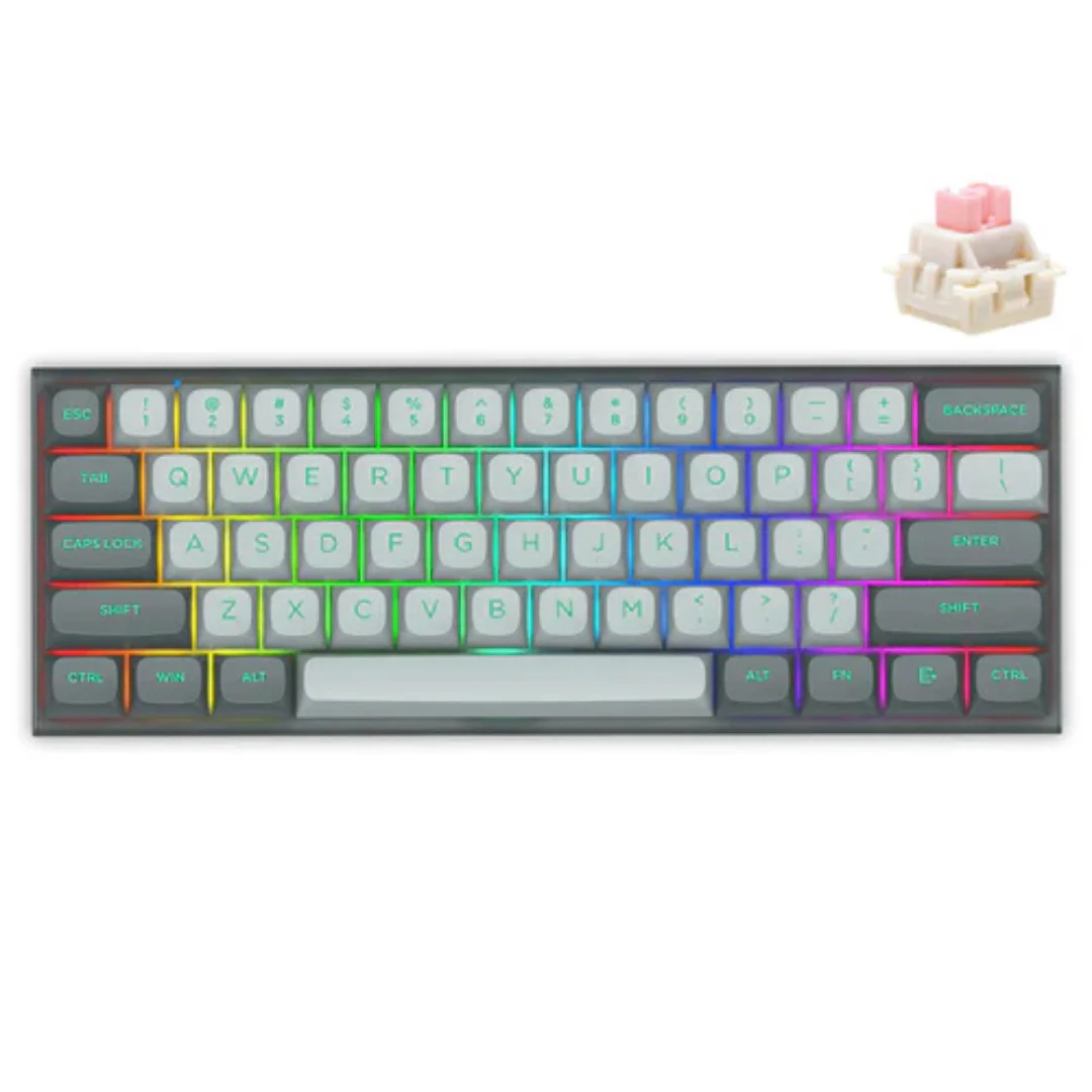 E-YOOSO pc gear E-YOOSO HZ-61-GB Mechanical Keyboard front view