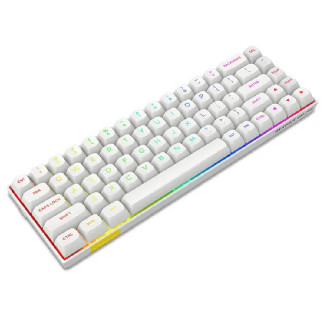 E-YOOSO pc gear E-YOOSO HZ-68-W Mechanical Keyboard front view