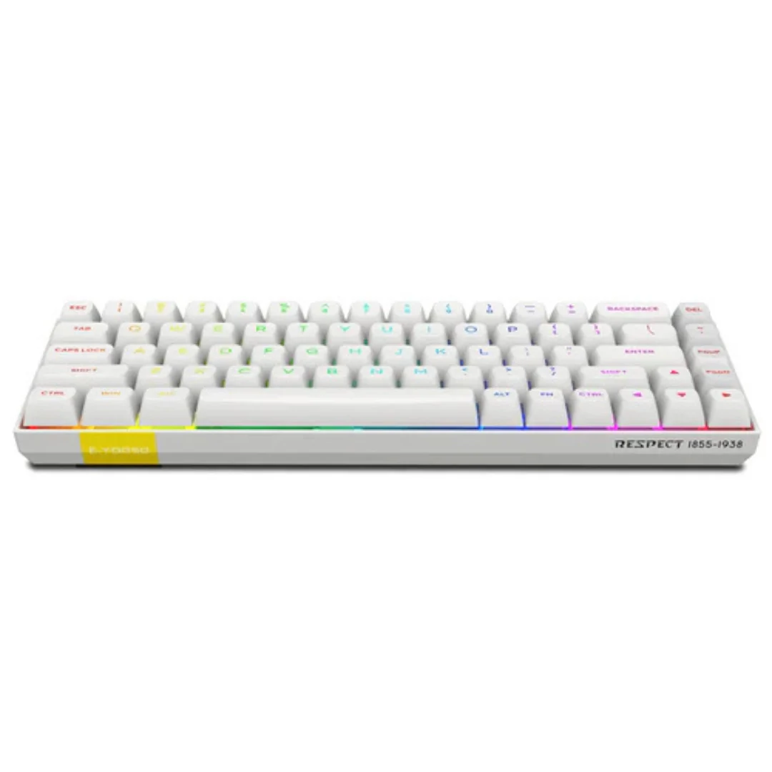 Buy E-YOOSO HZ-68-W Mechanical Keyboard online in Pakistan at WaddaGamer