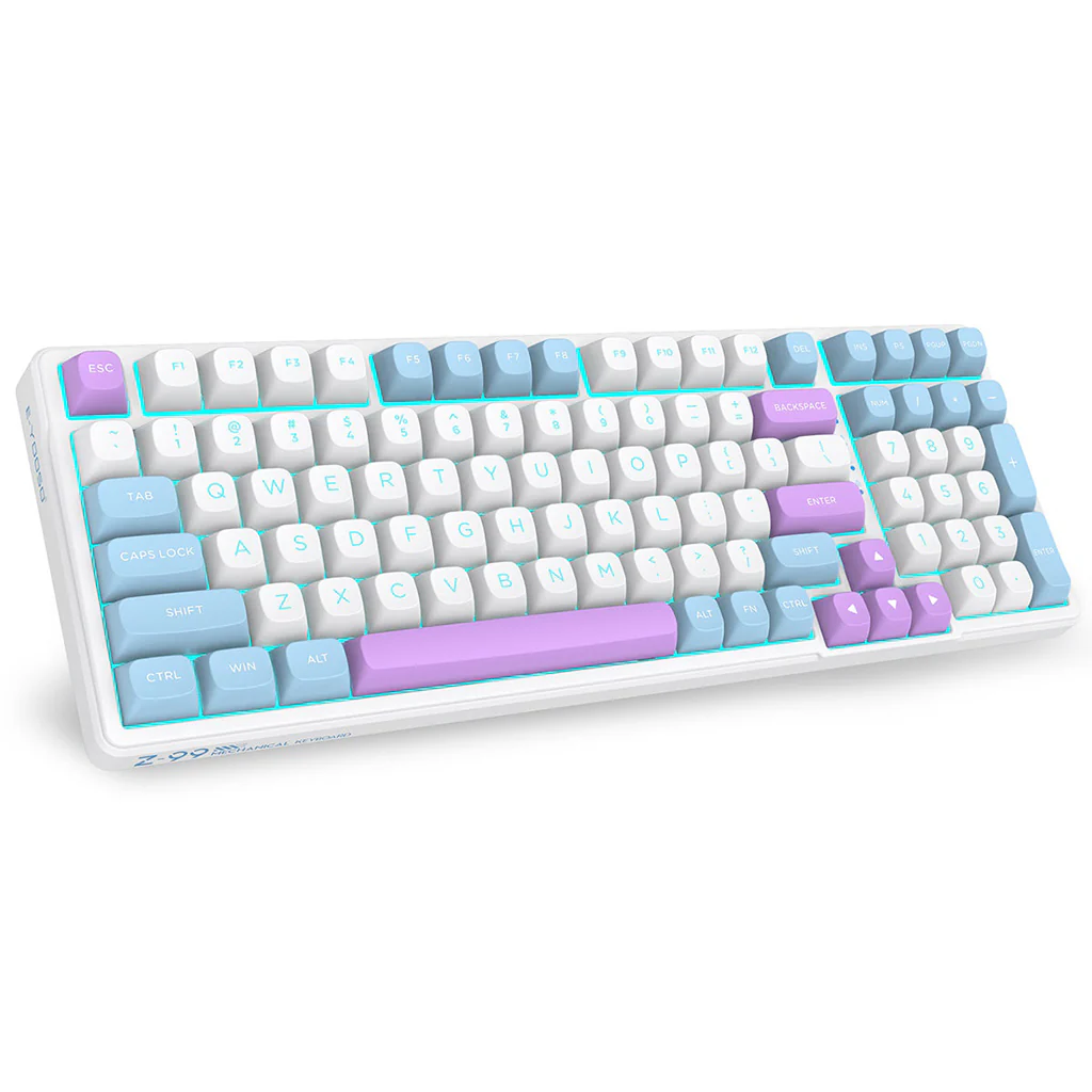 E-YOOSO pc gear E-YOOSO Z-99-WBP RGB Mechanical Keyboard front view