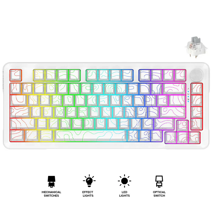 E-YOOSO Z-82 Tri-Mode Mechanical Keyboard price in Pakistan product image