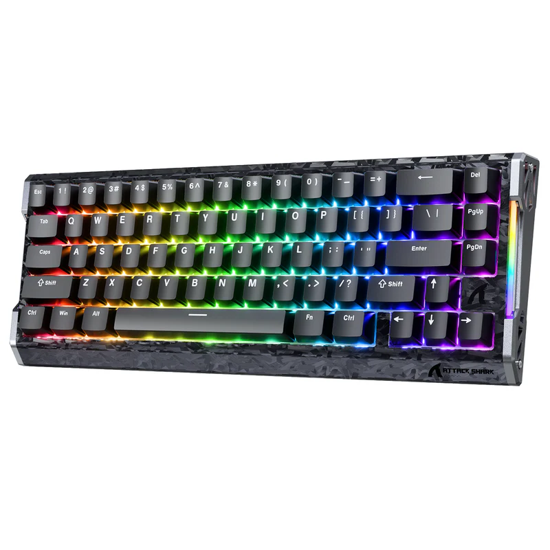 Buy Attack Shark R68HE-B RGB Gaming Keyboard online in Pakistan at WaddaGamer