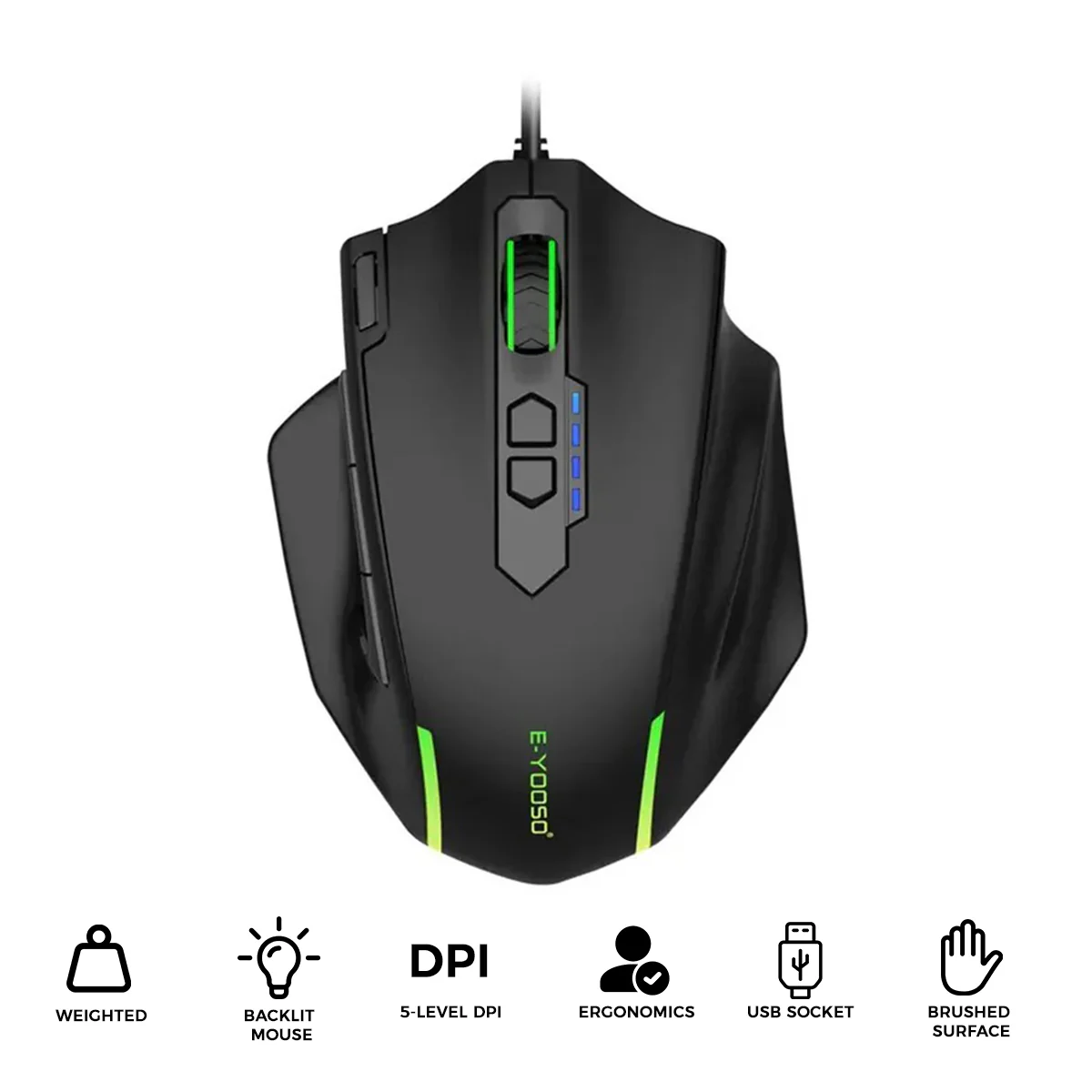 E-YOOSO X-41-B Pro Wired Gaming Mouse price in Pakistan product image