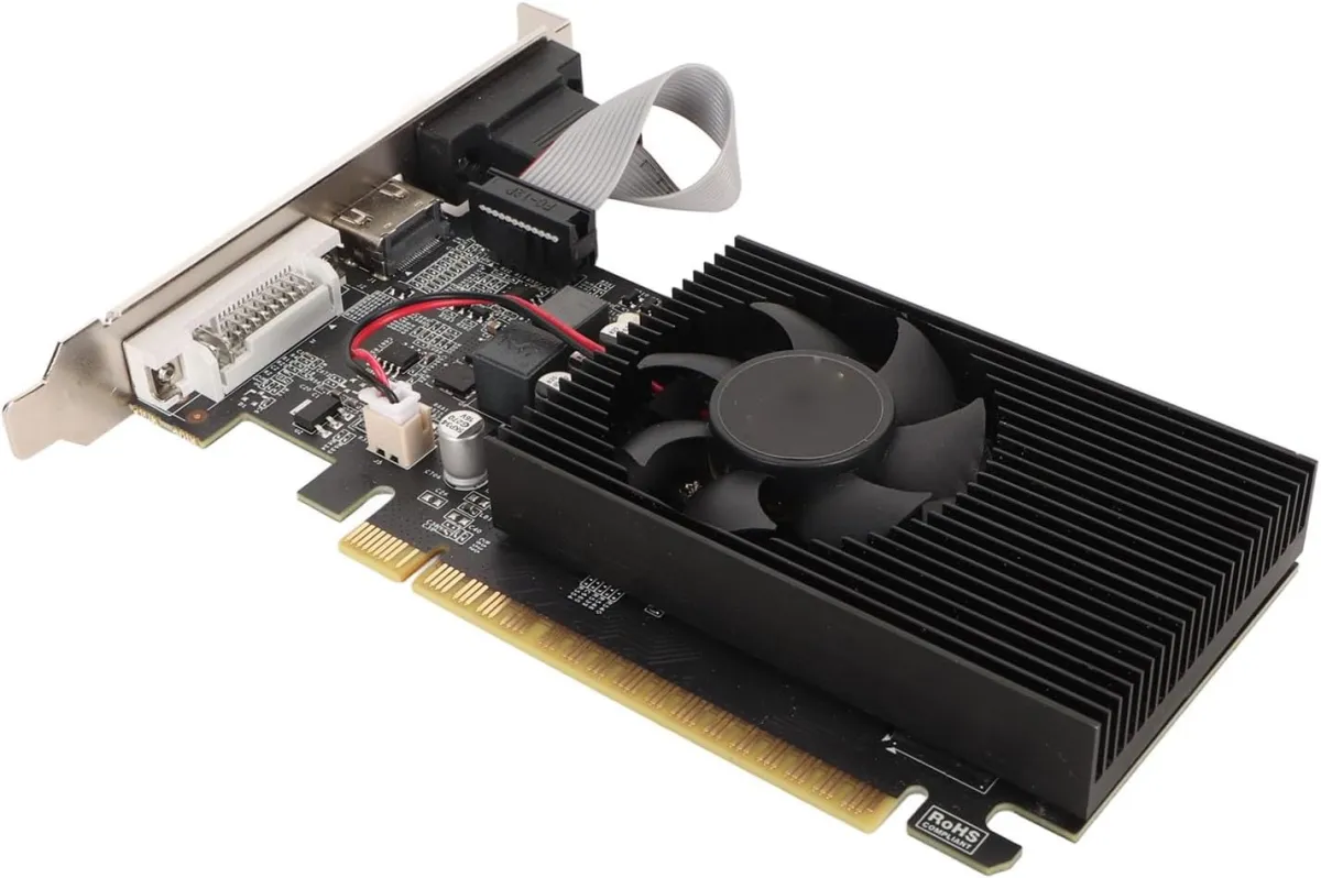 Darkflash AIGO GTX730 (Black) 4GB 128BIT GDDR3 – 4GB DDR3 Graphics Card for Gaming & Multimedia price in Pakistan product image