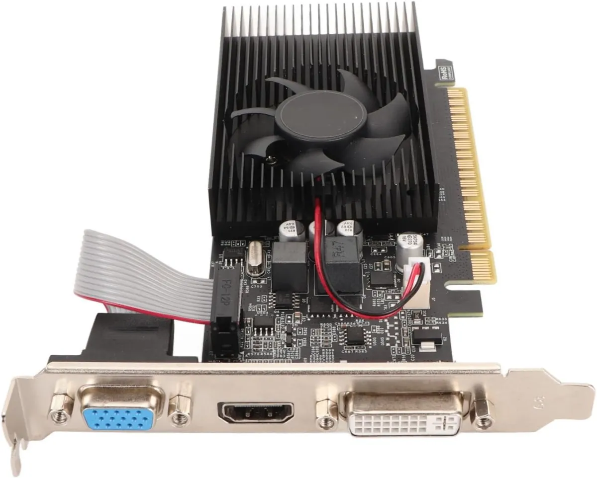 Buy Darkflash AIGO GTX730 (Black) 4GB 128BIT GDDR3 – 4GB DDR3 Graphics Card for Gaming & Multimedia online in Pakistan at WaddaGamer