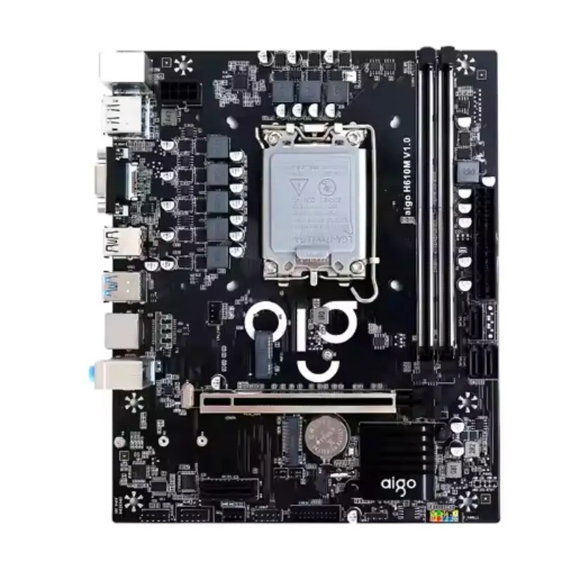 Darkflash AIGO H610-M (Black) DDR4 Motherboard