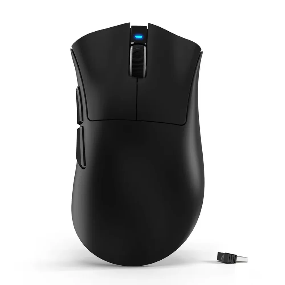 Attack Shark pc gear Attack Shark V3 Ultra-Light Tri-Mode Gaming Mouse – Black front view