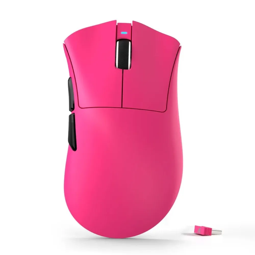 Attack Shark pc gear Attack Shark V3 Ultra-Light Tri-Mode Gaming Mouse – Red front view