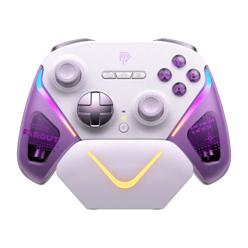 EasySMX D10 Farout Purple Wireless Gamepad Pro PC Controller