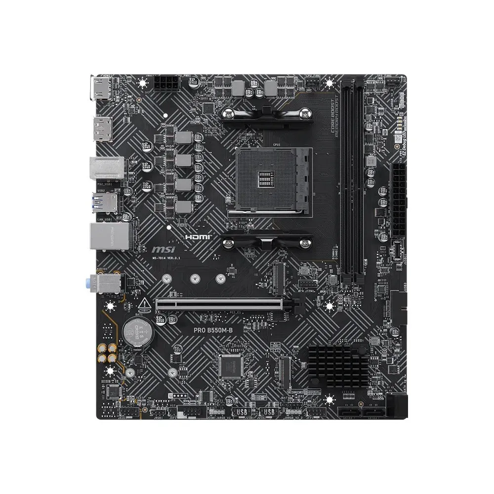 MSI PRO B550M-B (Black) AM4 AMD B550 ATX AMD Motherboard price in Pakistan product image