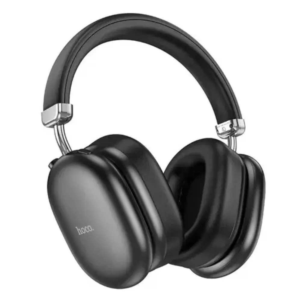 HOCO W35 Max Auspicious ANC Noise Reduction BT Headphones – Black price in Pakistan product image