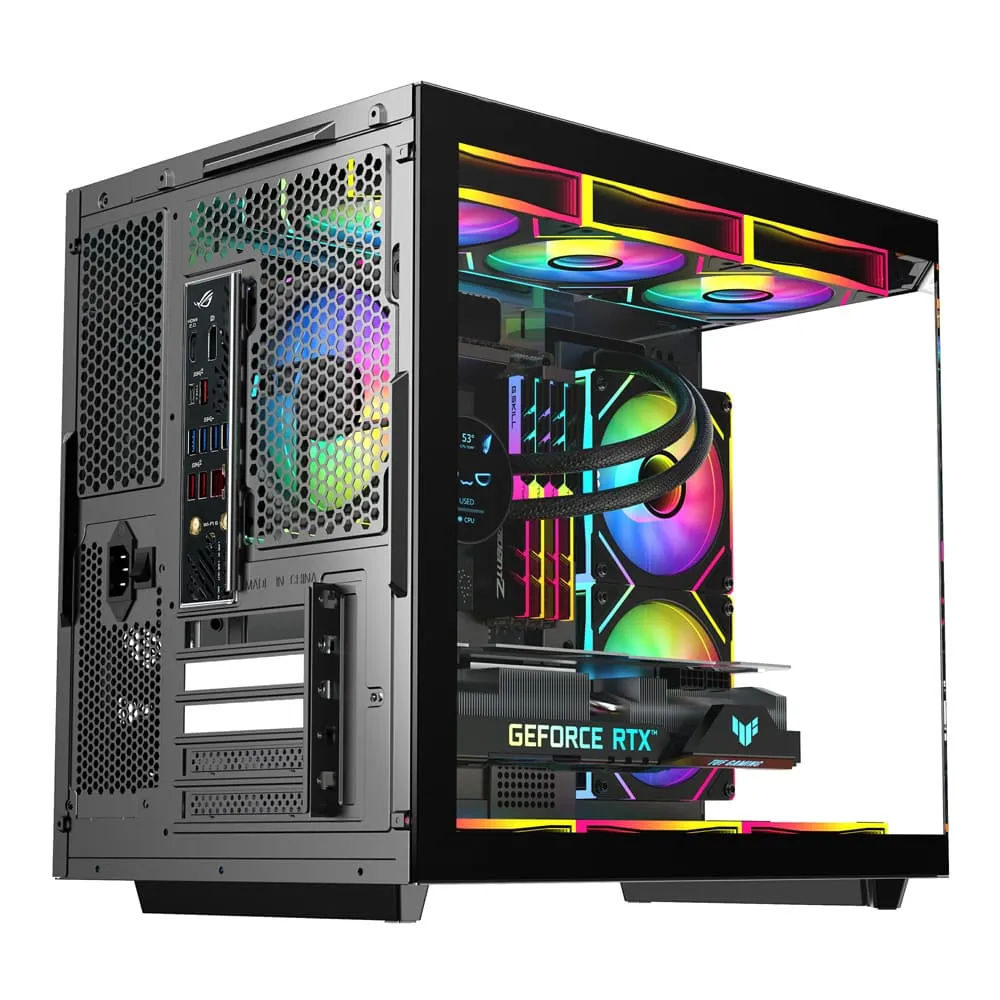 SAMA Neview 2771 Micro-ATX Tower Gaming Chassis – Black image 4